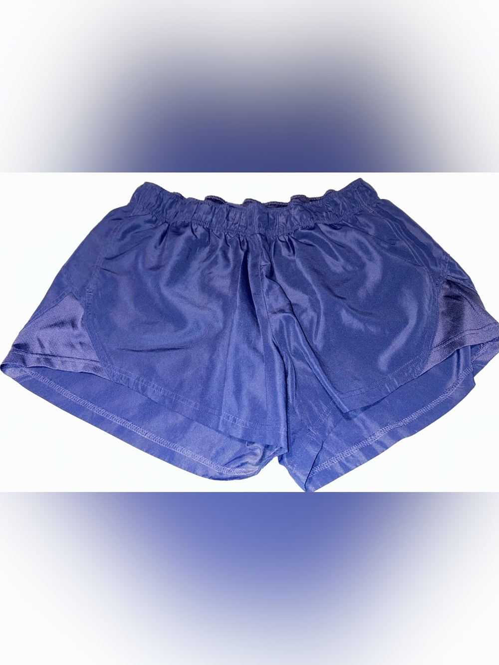 Athletic Works Women's Royal Blue Athletic Shorts with Elastic Waist